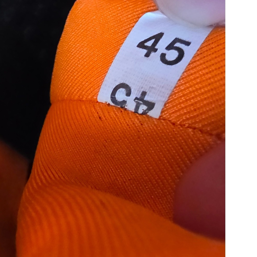 TSIODFO Mens Grey Orange Blade Running Sneakers Athletic Shoes Sz 45‎ US 11-11.5 - Picture 6 of 12